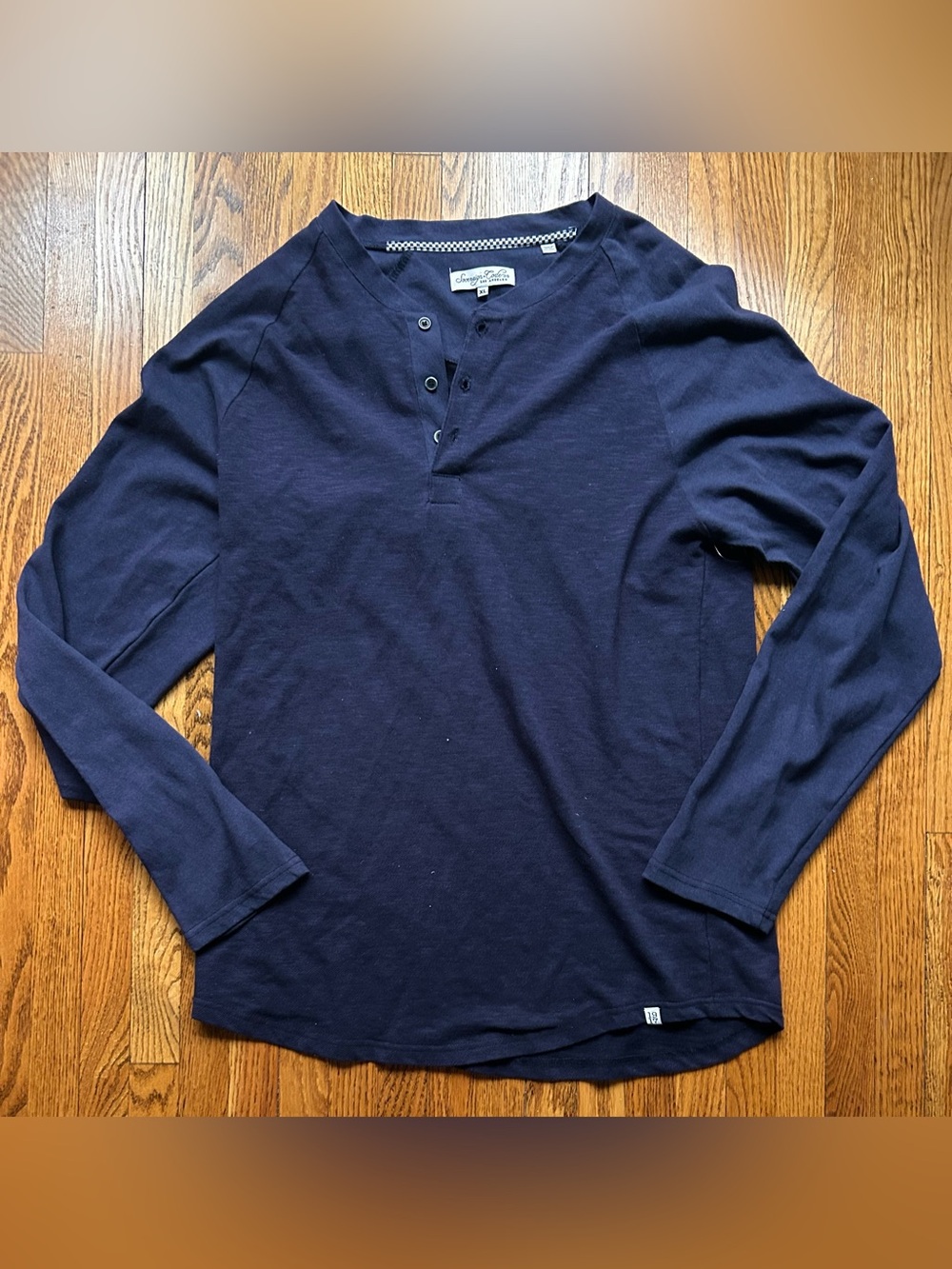 Sovereign Code Men's Navy Long-Sleeve  Shirt (new, missing tag)